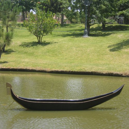 Gondola de fibra de vidrio tipo veneciano