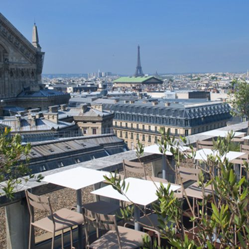 Periquera o Mesa Concorde de Fermob en Paris