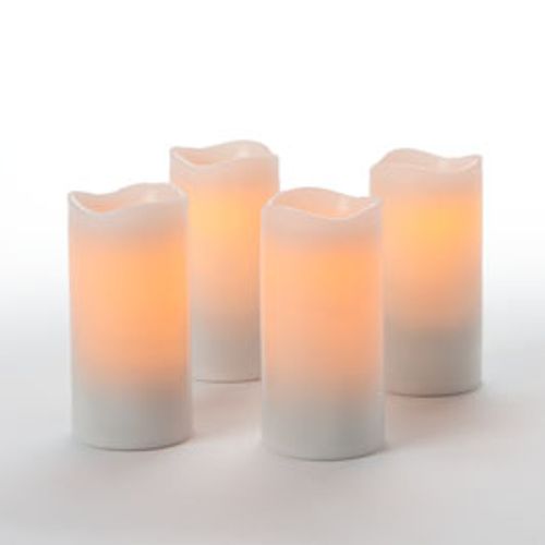 CL-4103 VOTIVES paquete de 4 velas recargables medianas