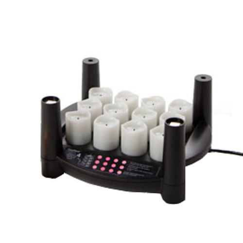 CL-4402 CARGADOR con paquete de 12 Votives chicas