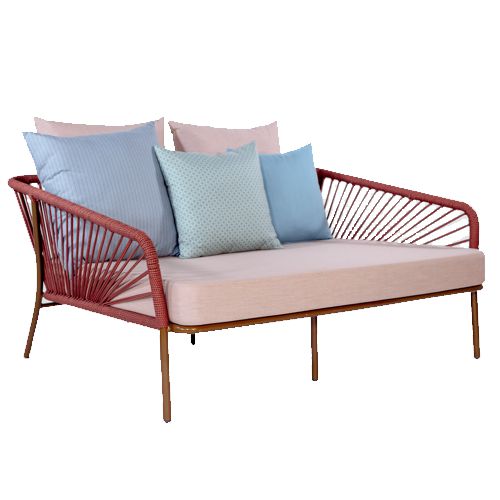 MA-6325 ENSENADA loveseat profundo con cojines